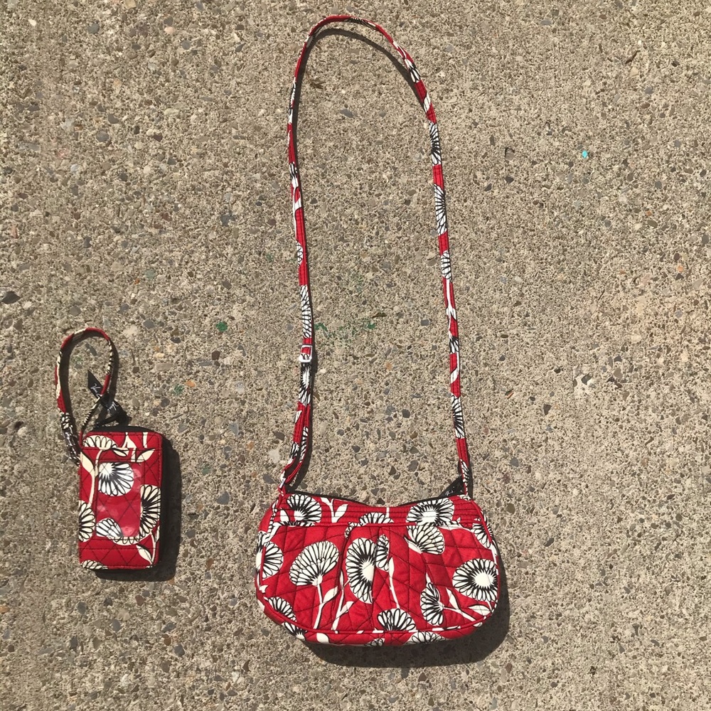 Vera Bradley purse/wallet set.